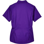 Back view of Women’s Optimum Short Sleeve Twill Shirt