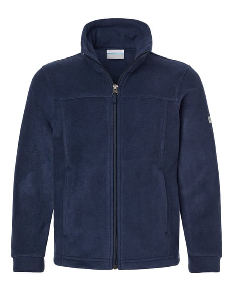 Front view of Youth Steens Mountain™ II Fleece Full-Zip Jacket