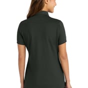 Back view of Women’s Stretch Pique Polo