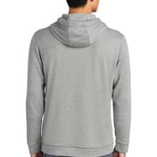 Back view of PosiCharge &reg; Tri-Blend Wicking Fleece Hooded Pullover