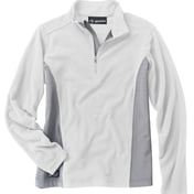 Front view of Ladies’ 4.5oz 100% Polyester Nano Fleece TM 1/4 Zip Pullover