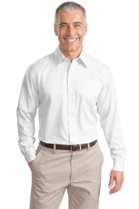 Front view of Non-Iron Twill Shirt