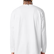 Back view of Unisex Freestyler Heavyweight Long Sleeve Tee