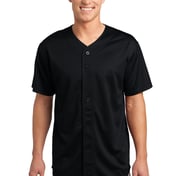 Front view of PosiCharge® Tough Mesh Full-Button Jersey