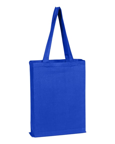 Front view of Canvas Gusset Promotional Tote