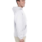 Side view of Adult NuBlend® Fleece Pullover Hooded Sweatshirt