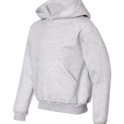 Side view of NuBlend® Youth Hooded Sweatshirt