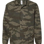 Front view of Water-Resistant Windbreaker Coach S Jacket