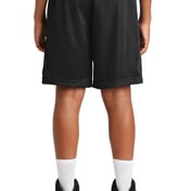 Back view of Youth PosiCharge® Classic Mesh Short