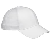 Front view of 6-Panel Structured Trucker Cap