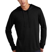 Front view of PosiCharge ® Tri-Blend Wicking Long Sleeve Hoodie