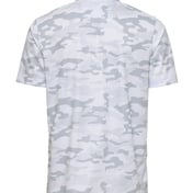 Back view of Newport Camo Polo