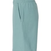 Side view of Pique Unisex Gym Shorts