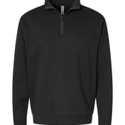 Front view of Fleece Quarter-Zip Pullover