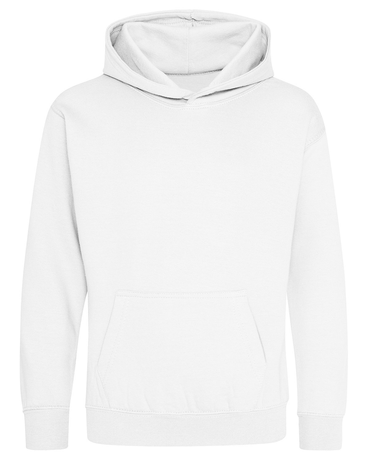 Front view of Youth 80/20 Midweight College Hooded Sweatshirt