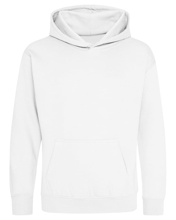 Front view of Youth 80/20 Midweight College Hooded Sweatshirt