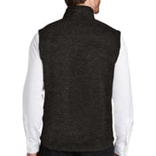 Back view of Sweater Fleece Vest