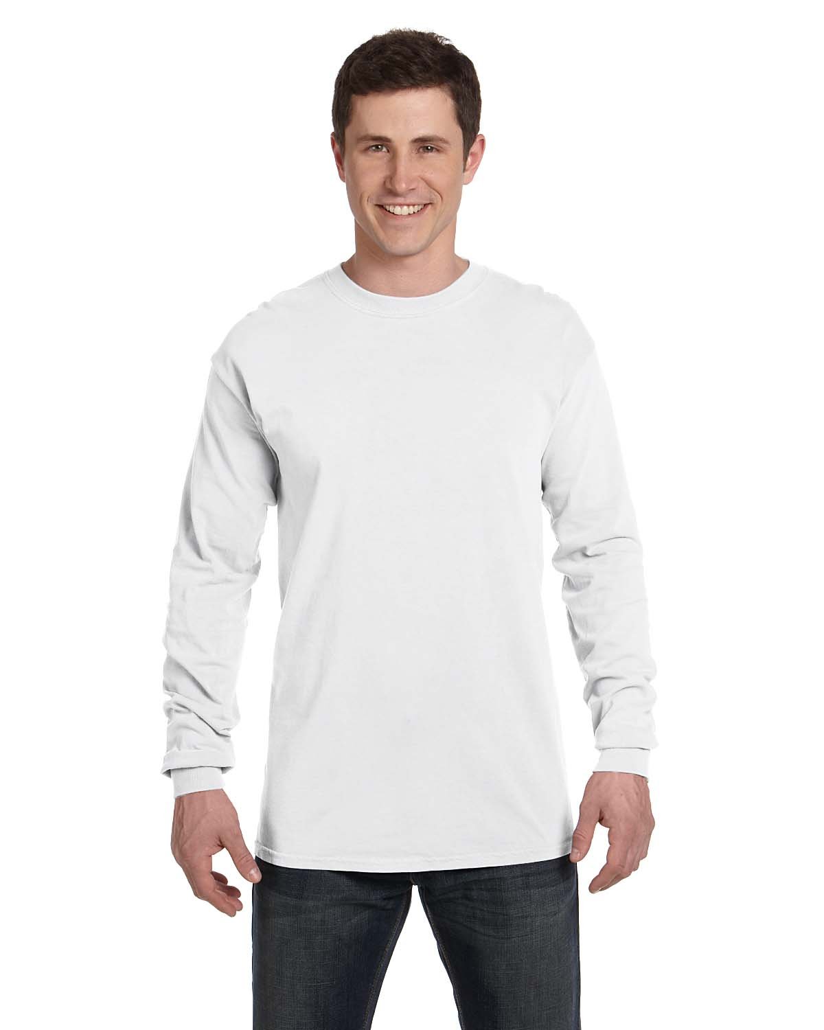 Front view of Adult Heavyweight RS Long-Sleeve T-Shirt
