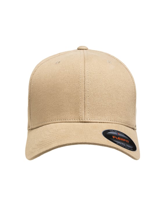 Front view of Adult Brushed Twill Cap