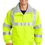 Front view of Enhanced Visibility Challenger Jacket With Reflective Taping