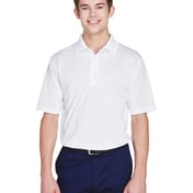 Front view of Cool & Dry 8-Star Elite Performance Interlock Polo