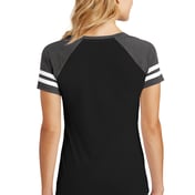Back view of Women’s Game V-Neck Tee