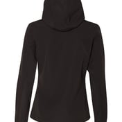 Back view of Women’s Ascent Soft Shell Hooded Jacket