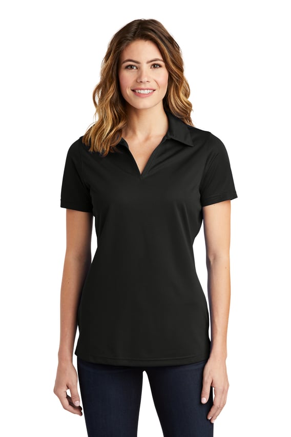 Front view of Women’s PosiCharge® Active Textured Polo