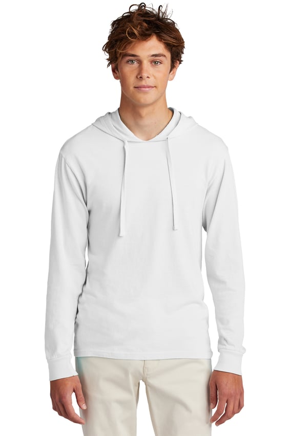 Front view of Beach Wash&reg; Garment-Dyed Pullover Hooded Tee