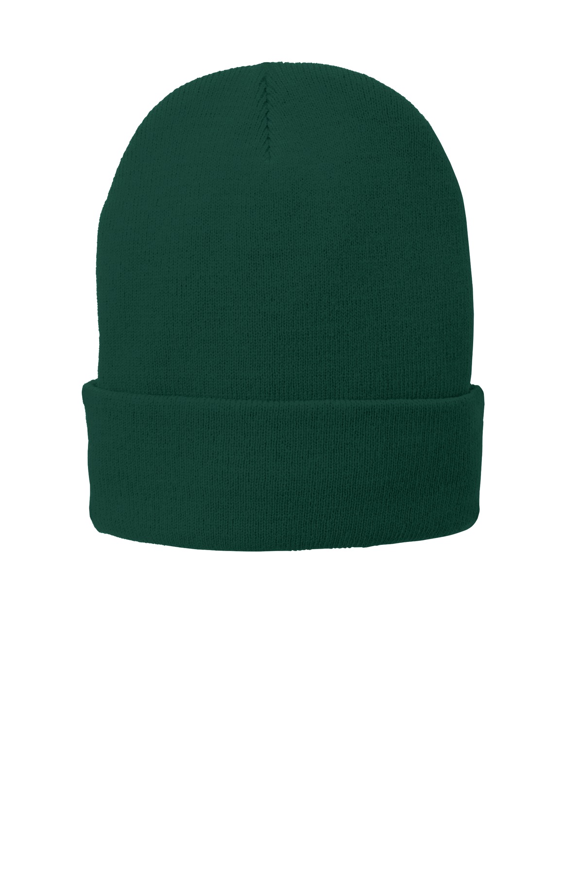 Front view of Fleece-Lined Knit Cap