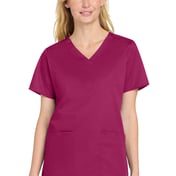 Front view of Women’s WorkFlex V-Neck Top