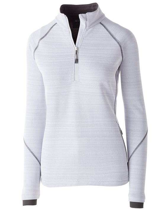 Front view of Ladies’ Dry-Excel™ Bonded Polyester Deviate Pullover