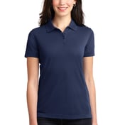 Front view of Ladies 5-in-1 Performance Pique Polo