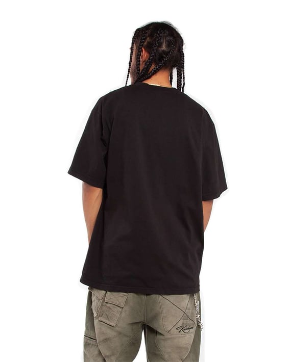 Back view of Garment-Dyed Crewneck T-Shirt