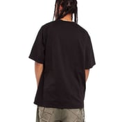 Back view of Garment-Dyed Crewneck T-Shirt