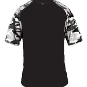 Front view of Camo Sport T-Shirt