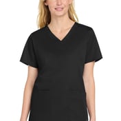 Front view of Women’s WorkFlex V-Neck Top