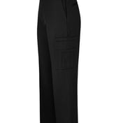 Side view of Industrial Cotton Cargo Pants – Extended Sizes