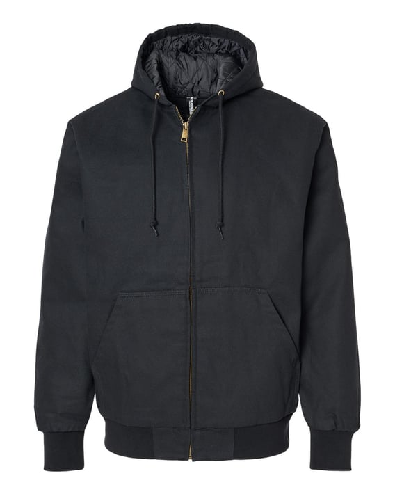 Front view of Insulated Canvas Workwear Jacket