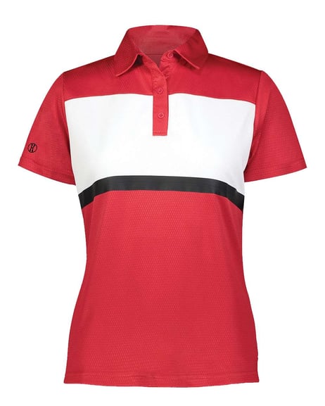 Front view of Women's Prism Bold Polo
