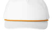 Front view of Snapback Five-Panel Rope Cap