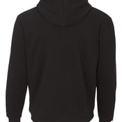 Back view of Fleece Hooded Pullover