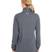 Back view of Ladies’ Tech Stripe Quarter Zip