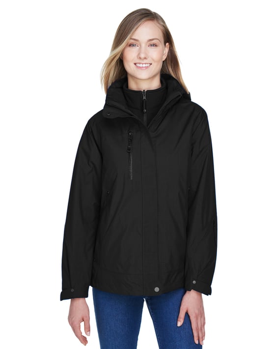 Front view of Ladies’ Caprice 3-in-1 Jacket With Soft Shell Liner