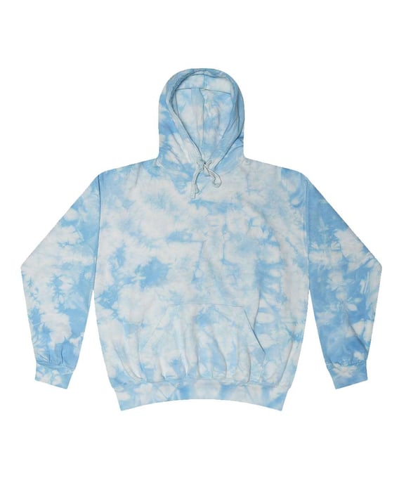 Front view of Crystal Wash Hooded Sweatshirt