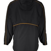 Back view of Wizard Hooded Quarter-Zip