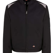 Front view of Insulated Colorblocked Jacket