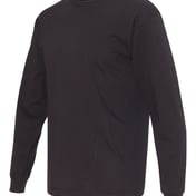 Side view of USA-Made Long Sleeve T-Shirt