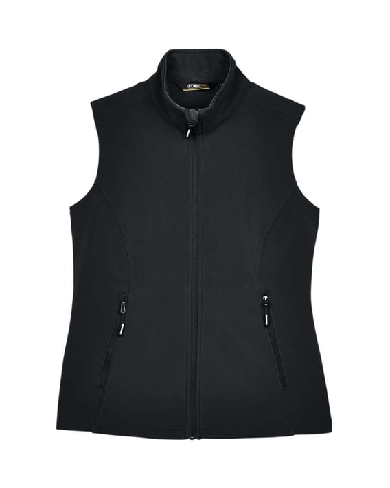 Front view of Women’s Cruise Two-Layer Fleece Bonded Soft Shell Vest