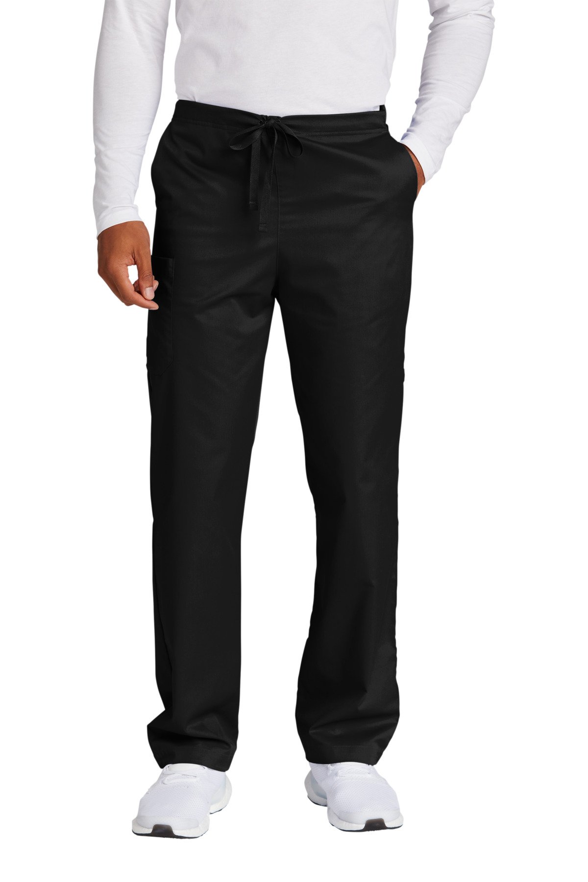 Front view of Unisex Short WorkFlex Cargo Pant